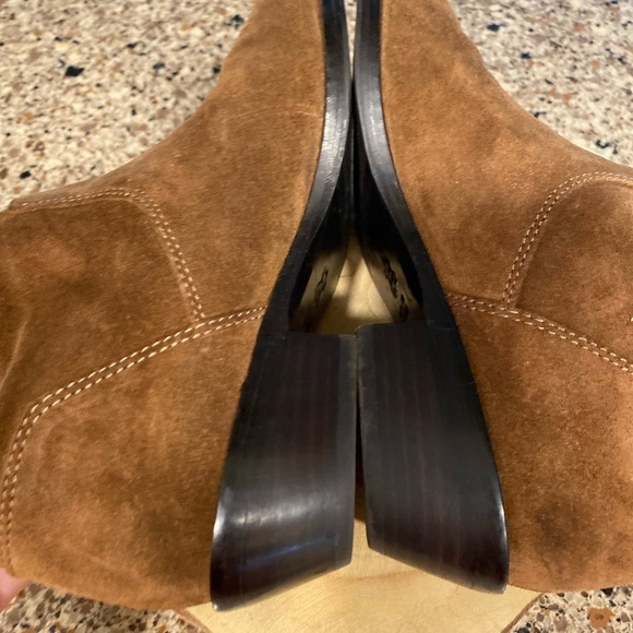 VIA SPIGA Brown suede pull on boots size 7M - Picture 6 of 9